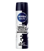 NIVEA Део-Спрей 150 мл. (МУЖ) Невидимый для чёрного и белого