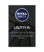 Nivea Men   лосьон п/бритья ULTRA антибактер.эффект 100мл.