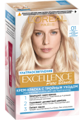 L`OREAL  ЭКСЭЛАНС  01      Крем Блонд Сюпрем Натуральный