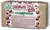М/Т "ВЕСНА Хозмыло 72%"  ГОСТ(с глицерином) в ппп 140г