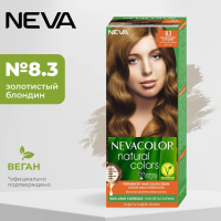 Nevacolor Naturals крем-краска 8.3 Золотистый блондин