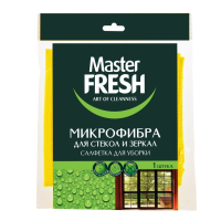 МАСТЕР ФРЕШ   Салфетка микрофибра для стекл 1шт