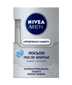 Nivea Men  лосьон после бритья Серебрянная Защита 100 мл