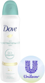 DOVE Део-спрей 150мл. ЖЕН Бережная забота для чувствит  кожи (Без запаха)