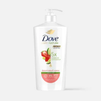 Гель д/душа DOVE 610мл "Клубника - Лайм"