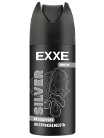 EXXE MEN  дез-спрей SILVER муж. 150 мл