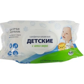 СВЕТОФОР влаж. салф. Детские Алое Вера   120 шт  с Крышкой 
