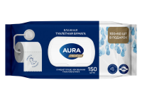 АУРА Влажная Т/Бумага Premium 100+ 50 шт с крышкой