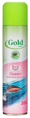 Освежитель воздуха Голд Винд 300 мл Океан фото в интернет-магазине KUTAVA