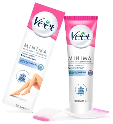 VEET 100мл Крем для депиляции для чувст. кожи Sensitive фото в интернет-магазине KUTAVA