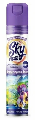 Sky Max освежитель воздуха 300мл Воздух Горного Алтая фото в интернет-магазине KUTAVA