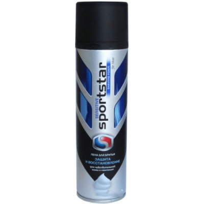 Sport Star Пена для бритья 200 мл Сенсетив  фото в интернет-магазине KUTAVA