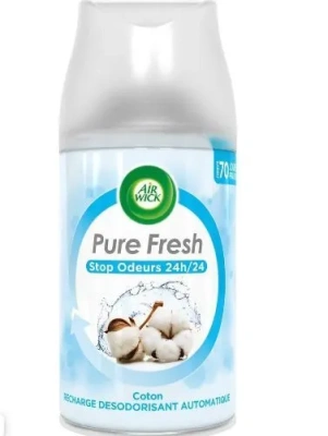 Airwick 250 мл. Сменный аэрозоль  Свежесть хлопка фото в интернет-магазине KUTAVA