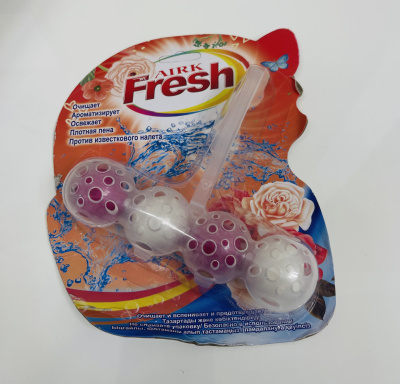 Fresh Подвеска для унитаза 50г Роза фото в интернет-магазине KUTAVA